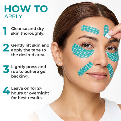 ☀️New 2026 Upgrade🔥 Ivokio® Peptide Face & Eye Tape