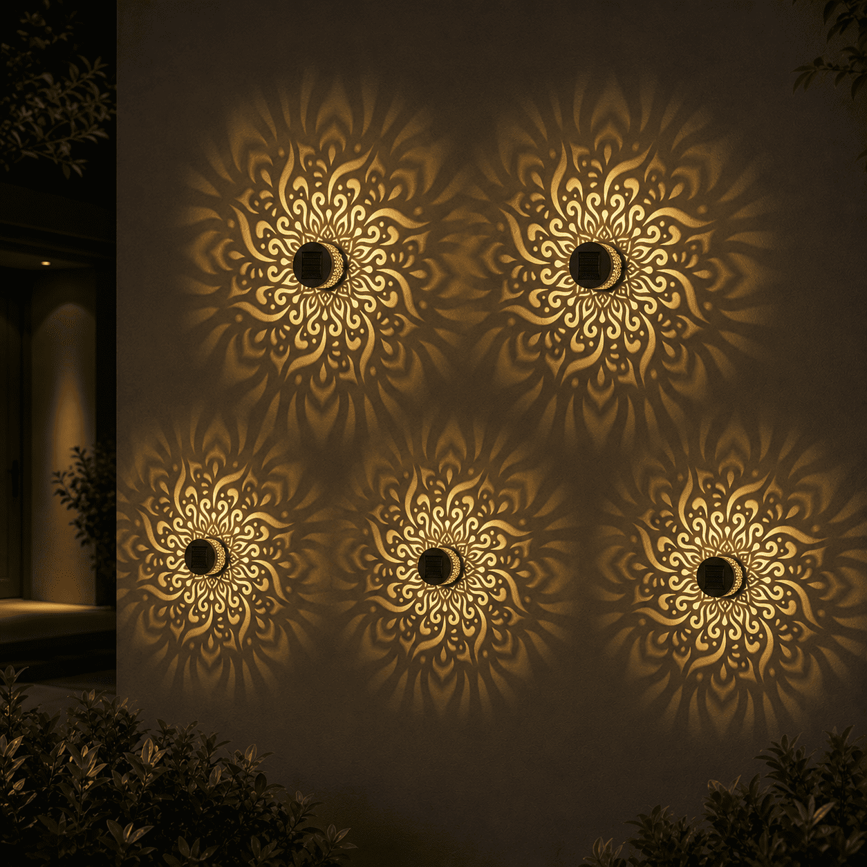 Ivokio® Solar Mandala Light