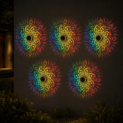 Ivokio® Solar Mandala Light