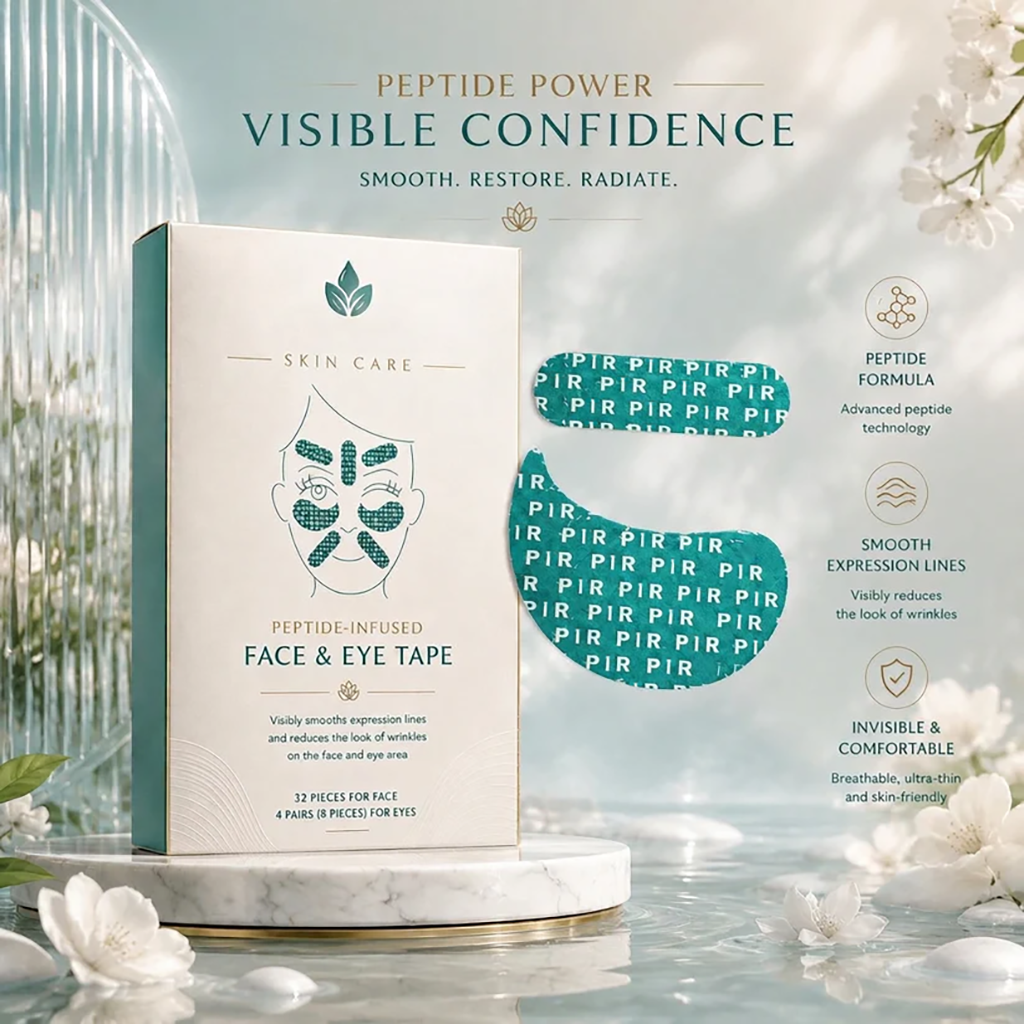 🔥New 2026 Upgrade🔥 Ivokio® Peptide Face & Eye Tape