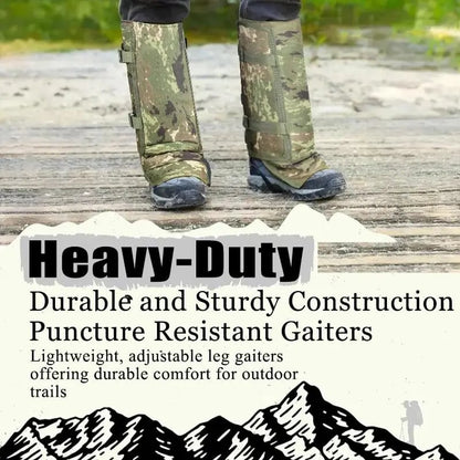 Ivokio® Snake-Resistant Leg Gaiters – Protective Outdoor Gear for Hiking, Hunting & Camping