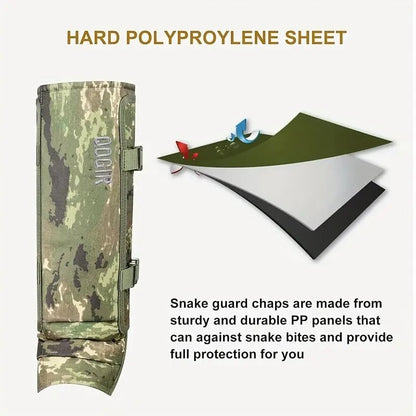 Ivokio® Snake-Resistant Leg Gaiters – Protective Outdoor Gear for Hiking, Hunting & Camping