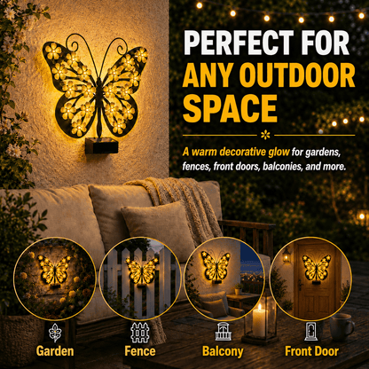 Ivokio® Solar Butterfly Garden Lamps