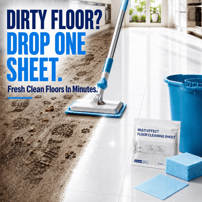 Ivokio® Multi-Surface Cleaning Sheets — floor, table, swimming pool