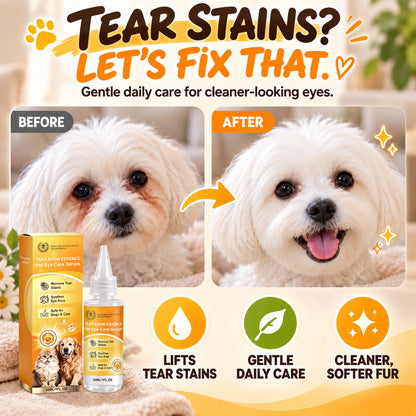 🔥Limit time 40% OFF+BUY 2 GET 1 FREE ivokio® Gentle Pet Eye Stain Remover Essence Nourishing Drops