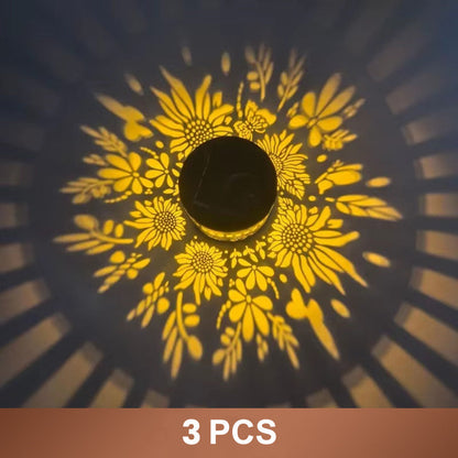 🌞 50% OFF NOW! 🌀Ivokio® Solar Mandala Light – Stunning Pattern Projection, 2-in-1 Floor & Wall Design & IP65 Waterproof Auto On/Off 🌿