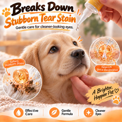 🔥Limit time 40% OFF+BUY 2 GET 1 FREE ivokio® Gentle Pet Eye Stain Remover Essence Nourishing Drops