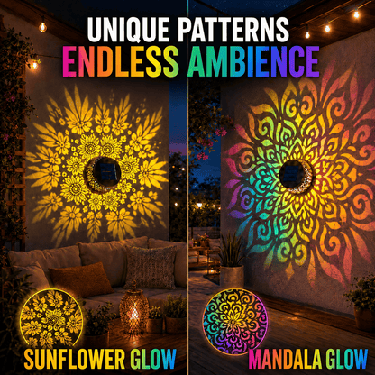 Ivokio® Solar Mandala Light