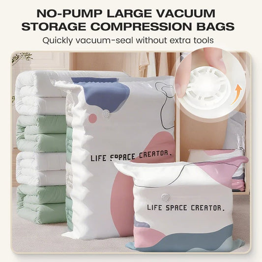 Ivokio®📦 Large-Capacity Vacuum Bags – No Pump Needed! 💨✨