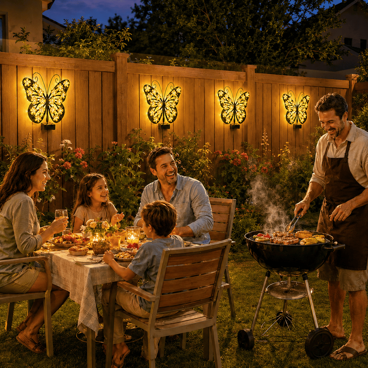 Ivokio® Solar Butterfly Garden Lamps