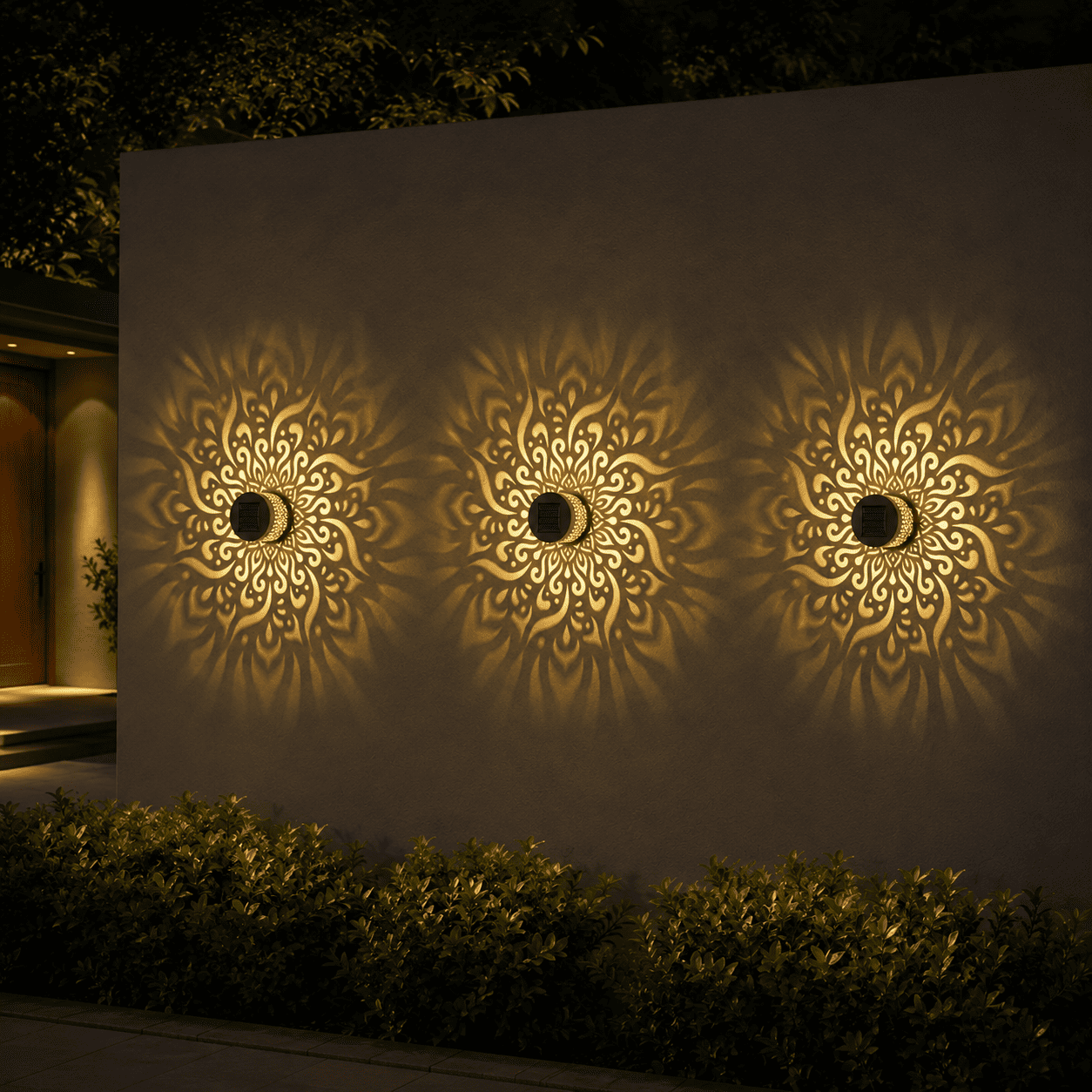 Ivokio® Solar Mandala Light