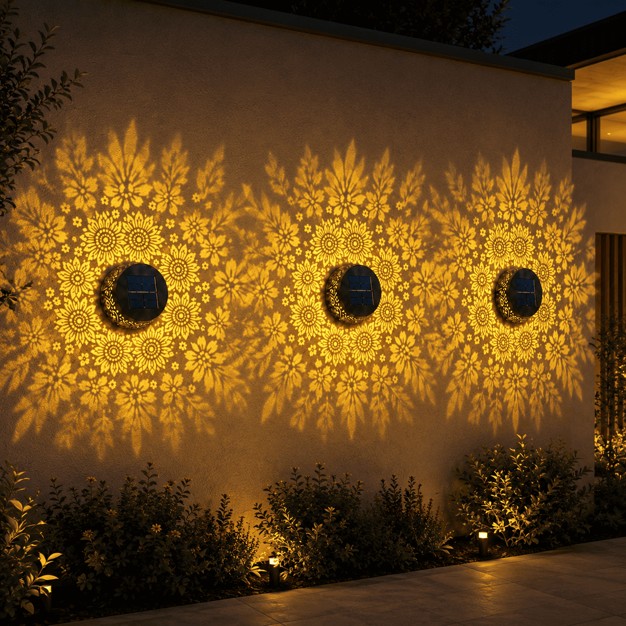 Ivokio® Solar Mandala Light