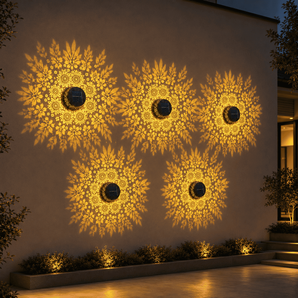 Ivokio® Solar Mandala Light