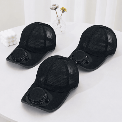 Ivokio®🧢 Solar Cooling Fan Hat — Stay Cool Under the Sun