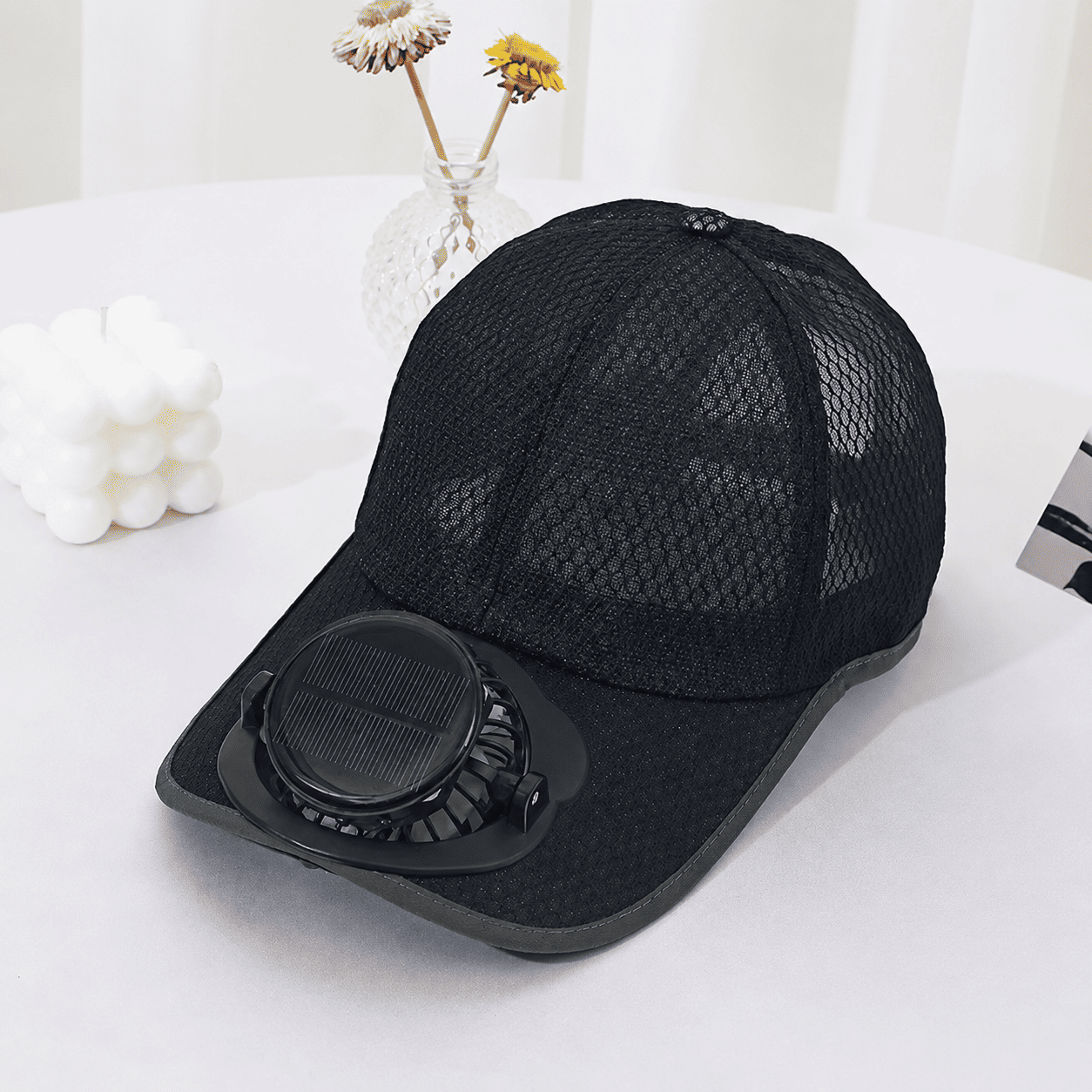 Ivokio®🧢 Solar Cooling Fan Hat — Stay Cool Under the Sun