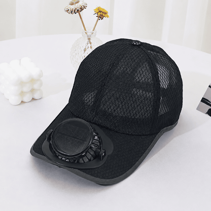 Ivokio®🧢 Solar Cooling Fan Hat — Stay Cool Under the Sun