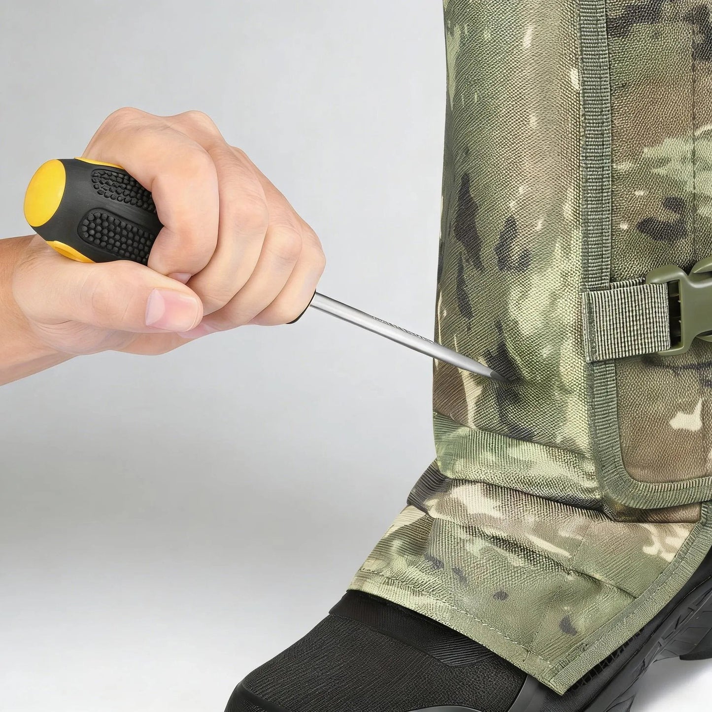 Ivokio® Snake-Resistant Leg Gaiters – Protective Outdoor Gear for Hiking, Hunting & Camping