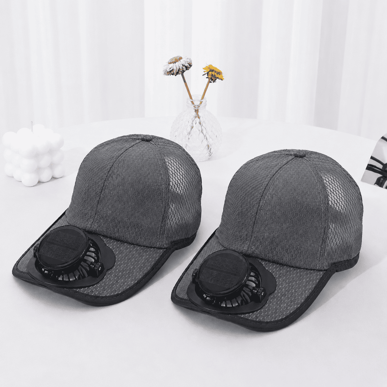 Ivokio®🧢 Solar Cooling Fan Hat — Stay Cool Under the Sun