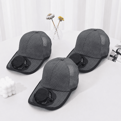 Ivokio®🧢 Solar Cooling Fan Hat — Stay Cool Under the Sun