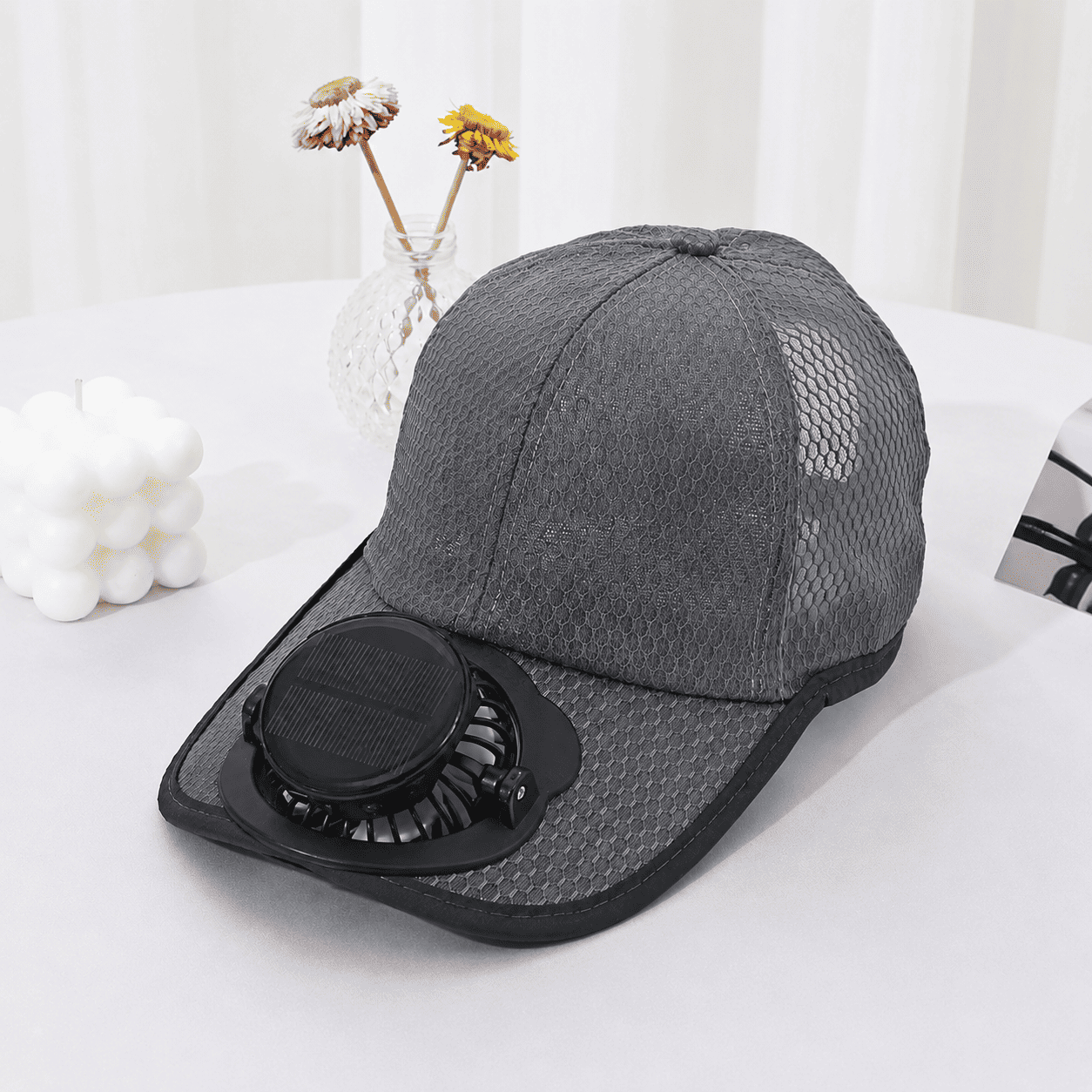 Ivokio®🧢 Solar Cooling Fan Hat — Stay Cool Under the Sun