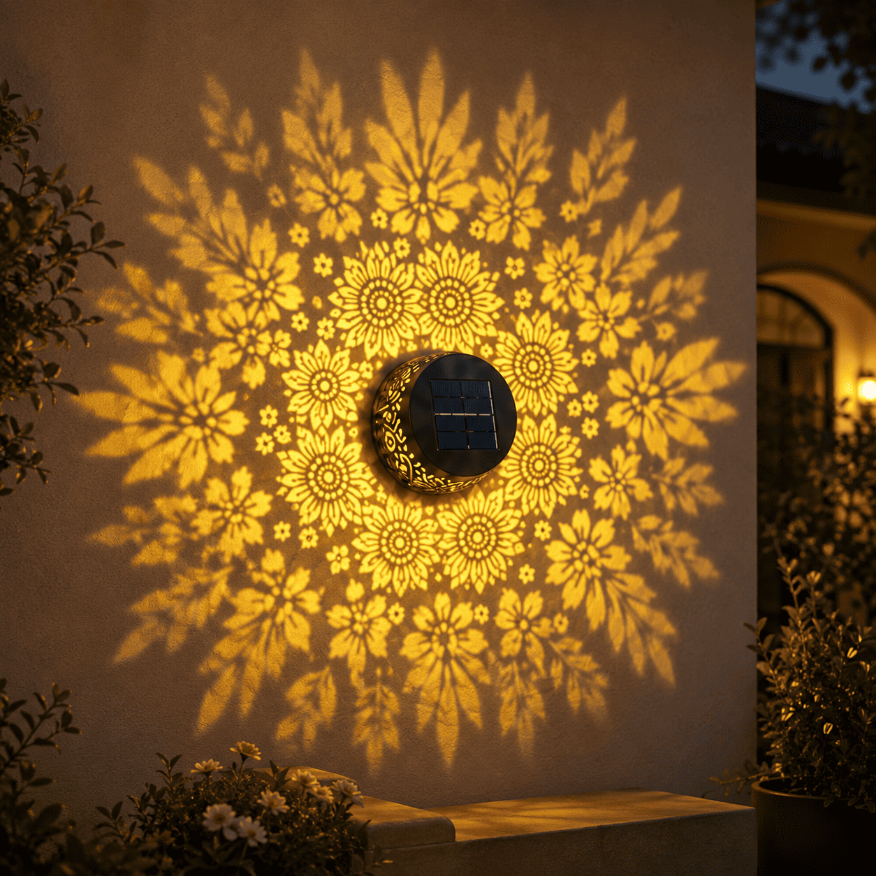 Ivokio® Solar Mandala Light