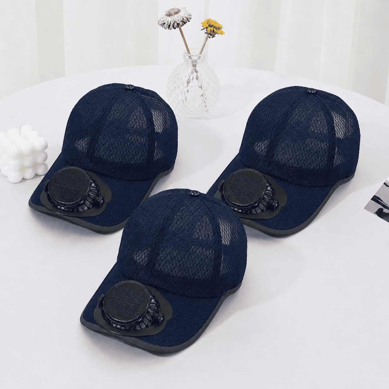 Ivokio®🧢 Solar Cooling Fan Hat — Stay Cool Under the Sun