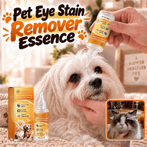 🔥Limit time 40% OFF+BUY 2 GET 1 FREE ivokio® Gentle Pet Eye Stain Remover Essence Nourishing Drops