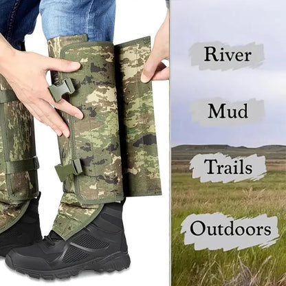 Ivokio® Snake-Resistant Leg Gaiters – Protective Outdoor Gear for Hiking, Hunting & Camping