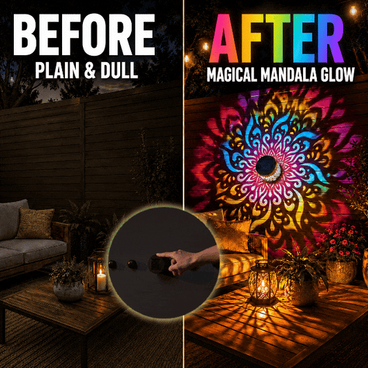 Ivokio® Solar Mandala Light