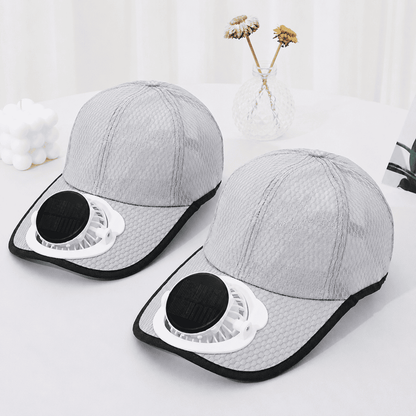 Ivokio®🧢 Solar Cooling Fan Hat — Stay Cool Under the Sun