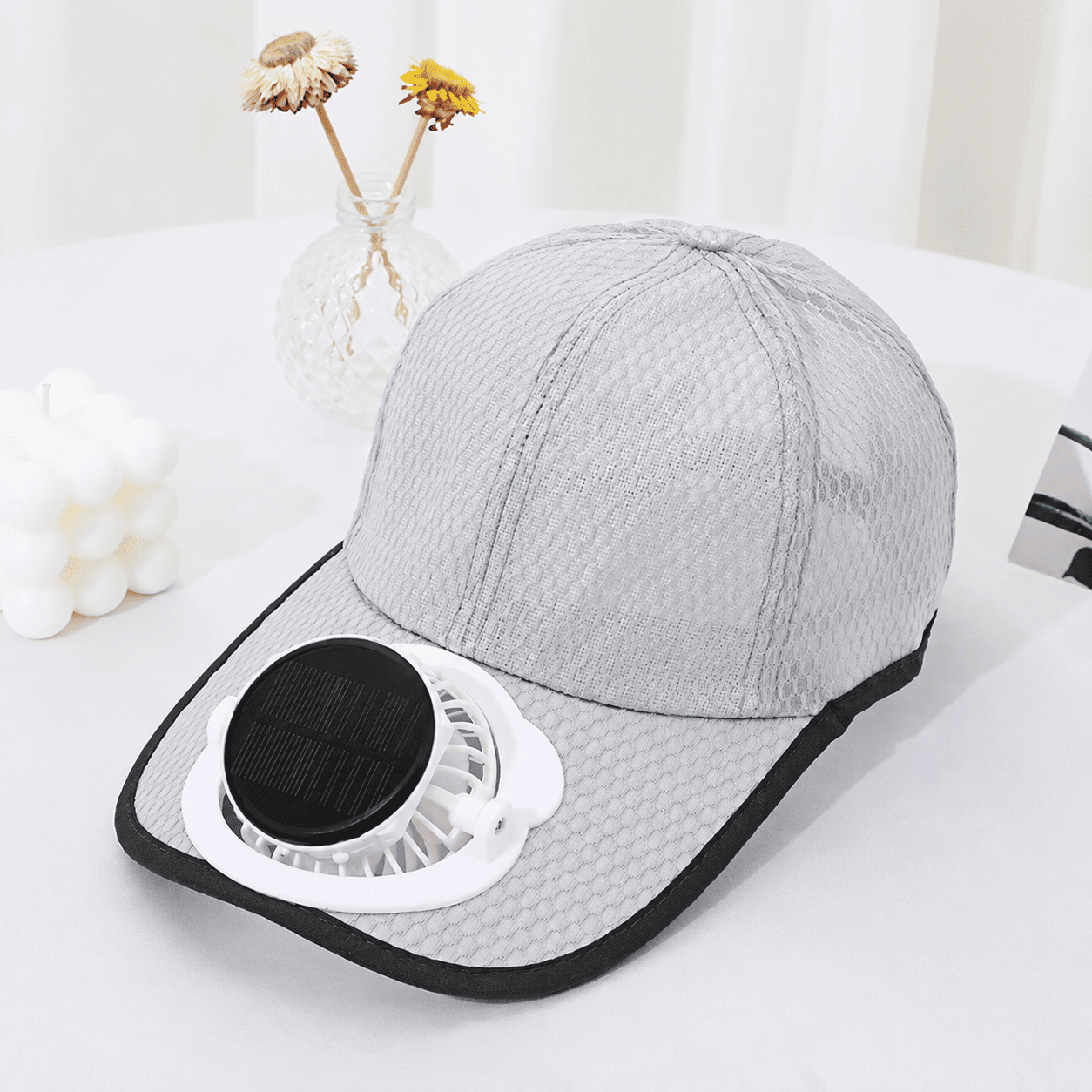 Ivokio®🧢 Solar Cooling Fan Hat — Stay Cool Under the Sun