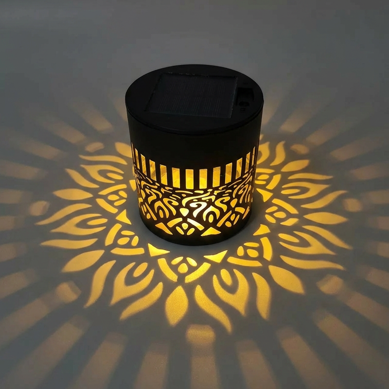 🌞 50% OFF NOW! 🌀Ivokio® Solar Mandala Light – Stunning Pattern Projection, 2-in-1 Floor & Wall Design & IP65 Waterproof Auto On/Off 🌿