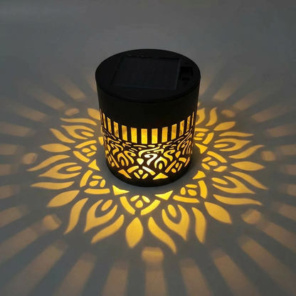 🌞 50% OFF NOW! 🌀Ivokio® Solar Mandala Light – Stunning Pattern Projection, 2-in-1 Floor & Wall Design & IP65 Waterproof Auto On/Off 🌿