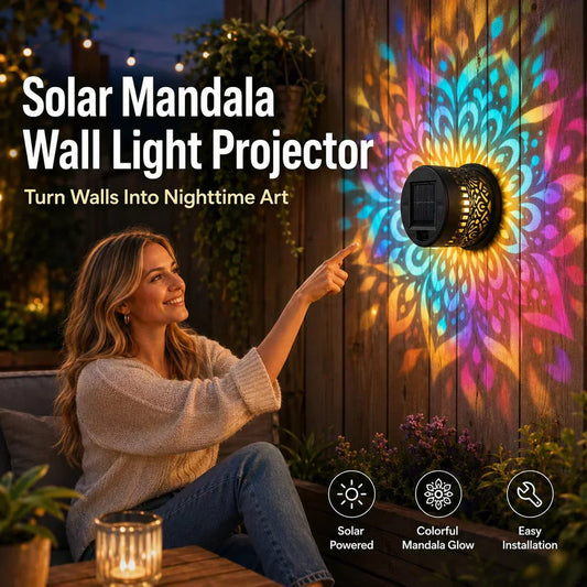 ✨Ivokio® Solar Mandala Light