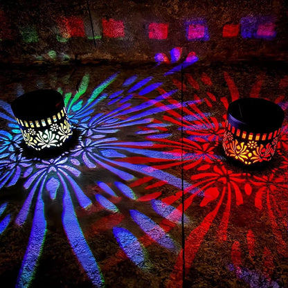 🌞 50% OFF NOW! 🌀Ivokio® Solar Mandala Light – Stunning Pattern Projection, 2-in-1 Floor & Wall Design & IP65 Waterproof Auto On/Off 🌿