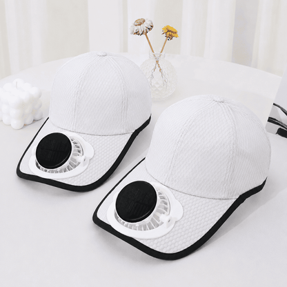 Ivokio®🧢 Solar Cooling Fan Hat — Stay Cool Under the Sun