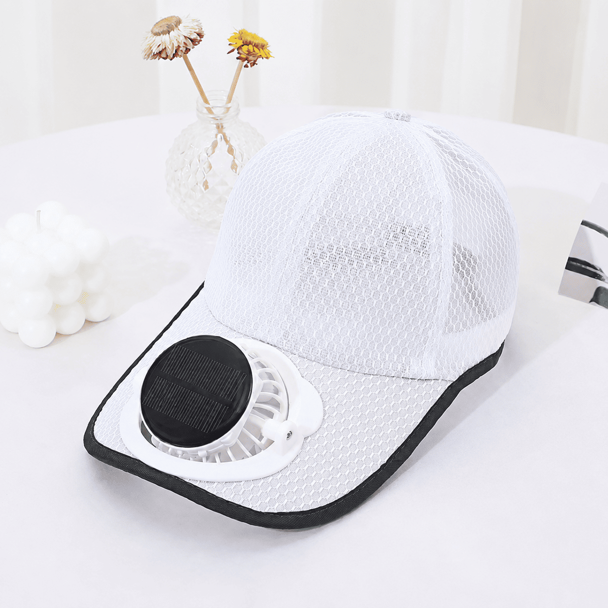 Ivokio®🧢 Solar Cooling Fan Hat — Stay Cool Under the Sun